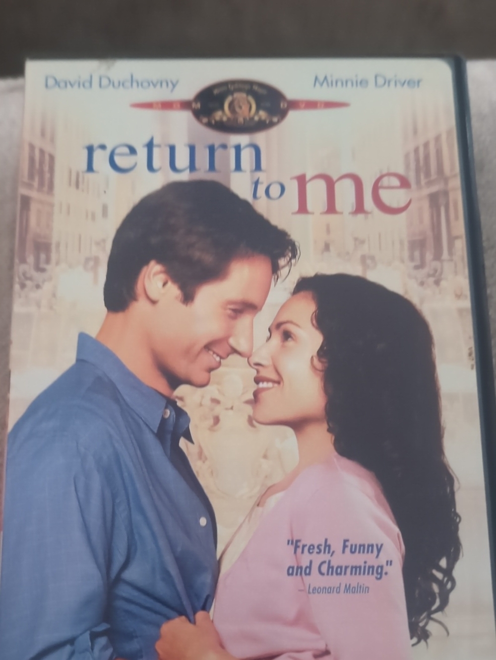 Return to Me (Romantic Blu-ray/DVD) - Blue & Pink